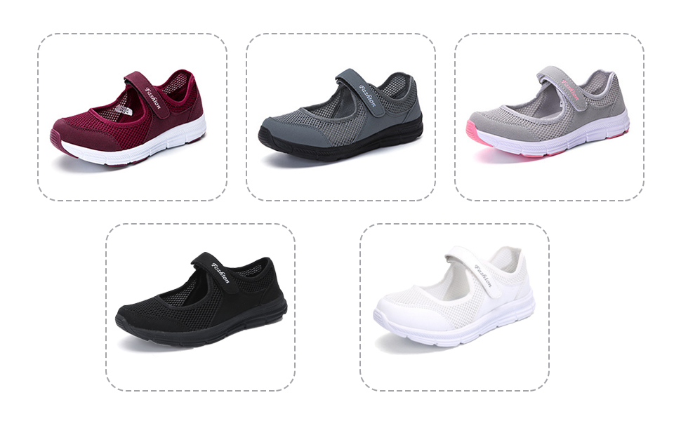 Amazon.com | missfiona Womens Mary Jane Sneaker Flat Shoes