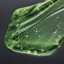 Close-up image of shower gel