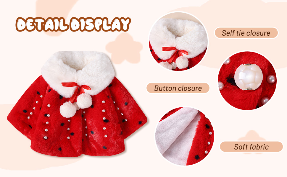baby Girl Coat cloak
