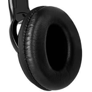 black blue headset