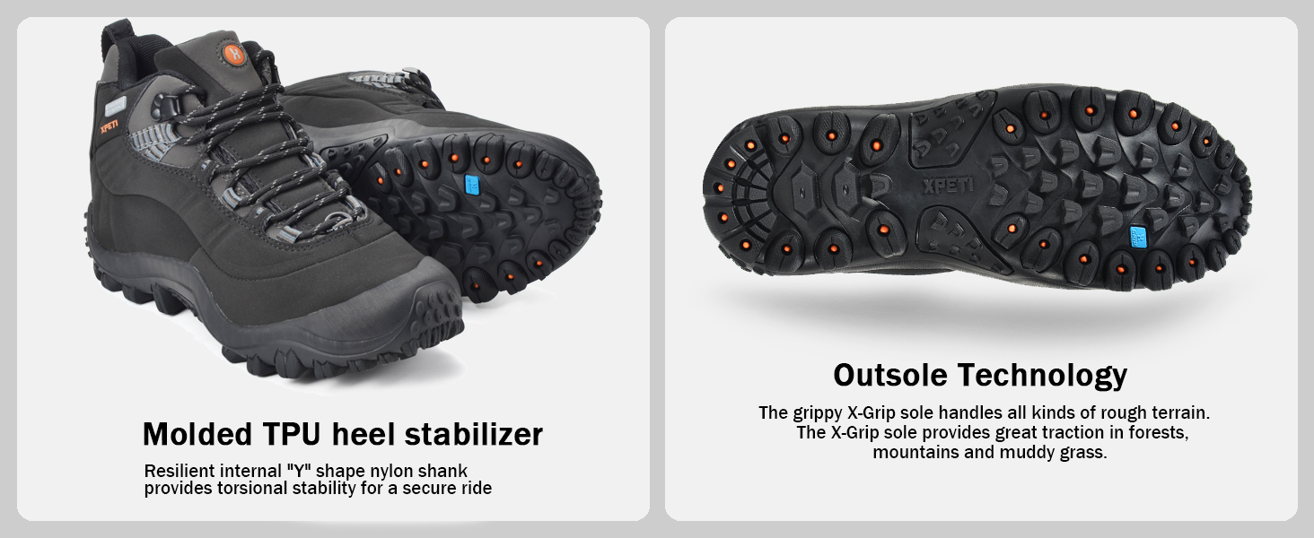 xpeti waterproof boots for men