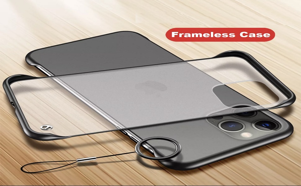 REALCASE Frameless TPU Bumper Case Back Cover for iPhone SE 2020