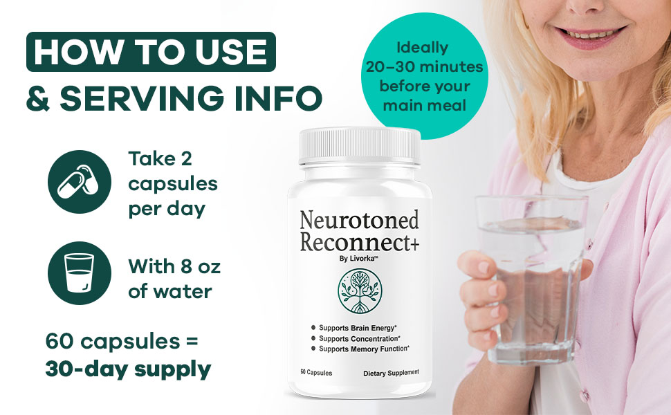 neurotoned reconnect plus supplement +