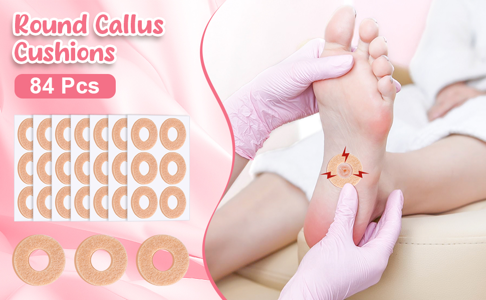 Round Callus Cushions
