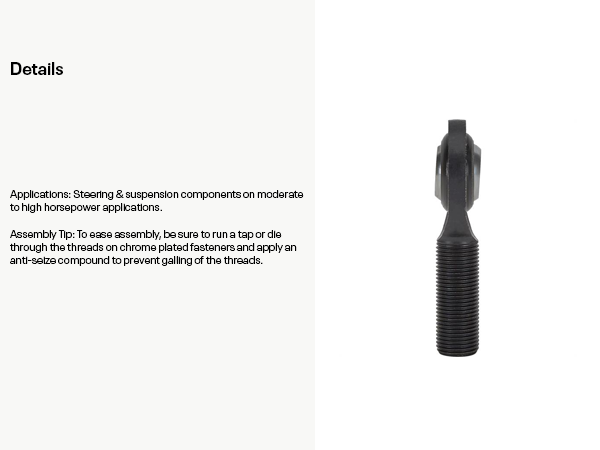 みいみい　OW M Amazon.com: Pro-1 Chromoly Heim Joint Rod Ends, 5/8-18 RH