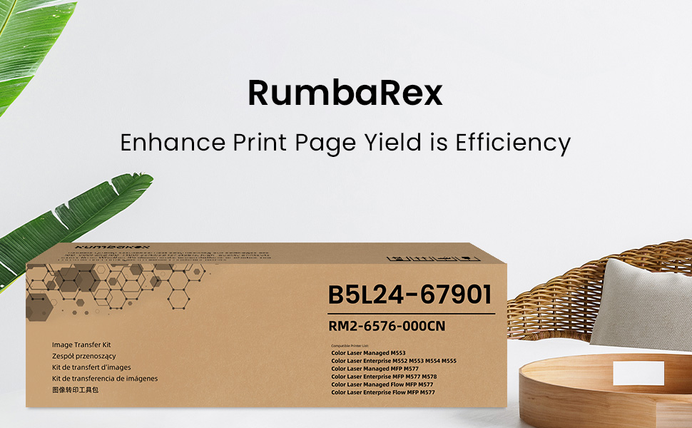 B5L24-67901 RM2-6576-000CN Electrostatic Transfer Belt (ETB) & Secondary Transfer Roller