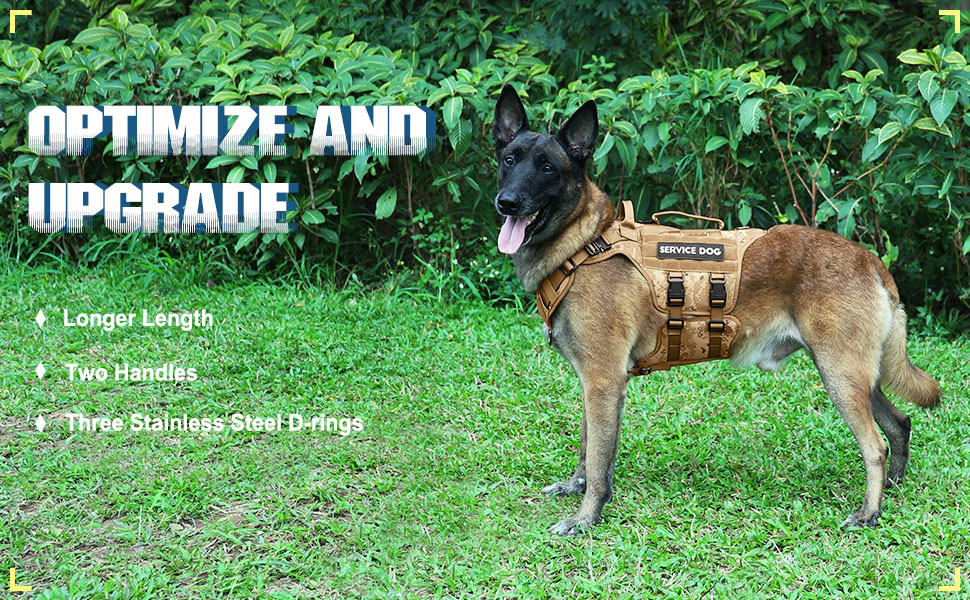 Tactical Dog Harness PETNANNY Dog Harness Service Dog