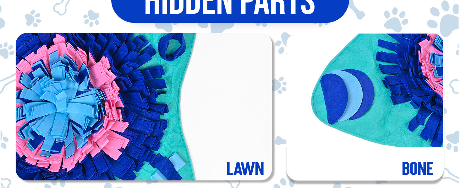 Snuffle mat feeding mat for dogs dog foraging mat dog snuffle mats large breed dog snuffle mat