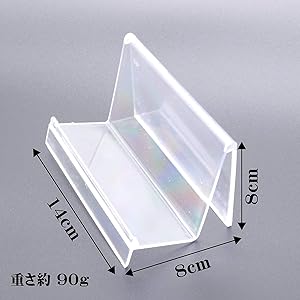 Amazon｜正直屋 ディスプレイスタンド アクリル 什器