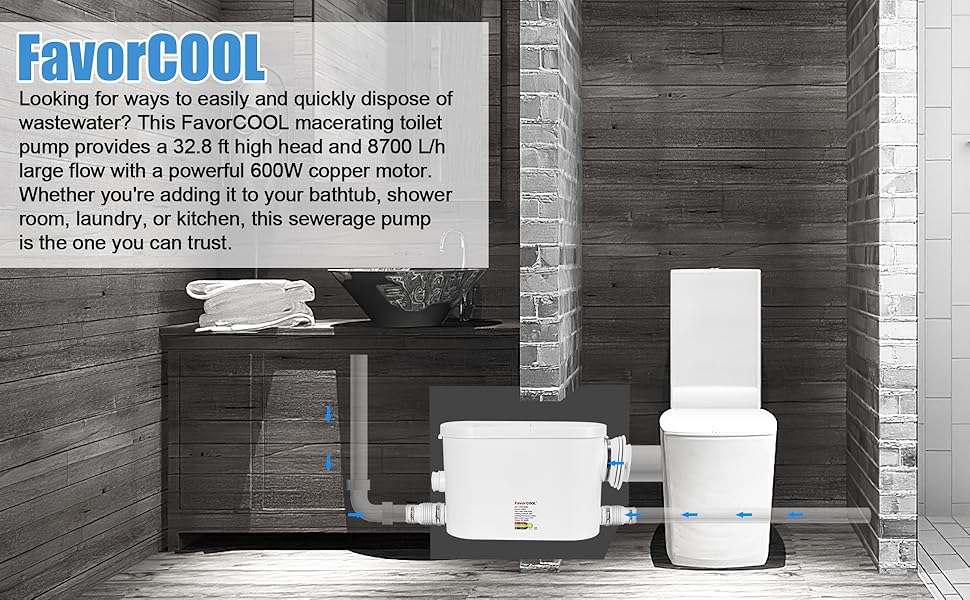 macerator sewerage sump pump