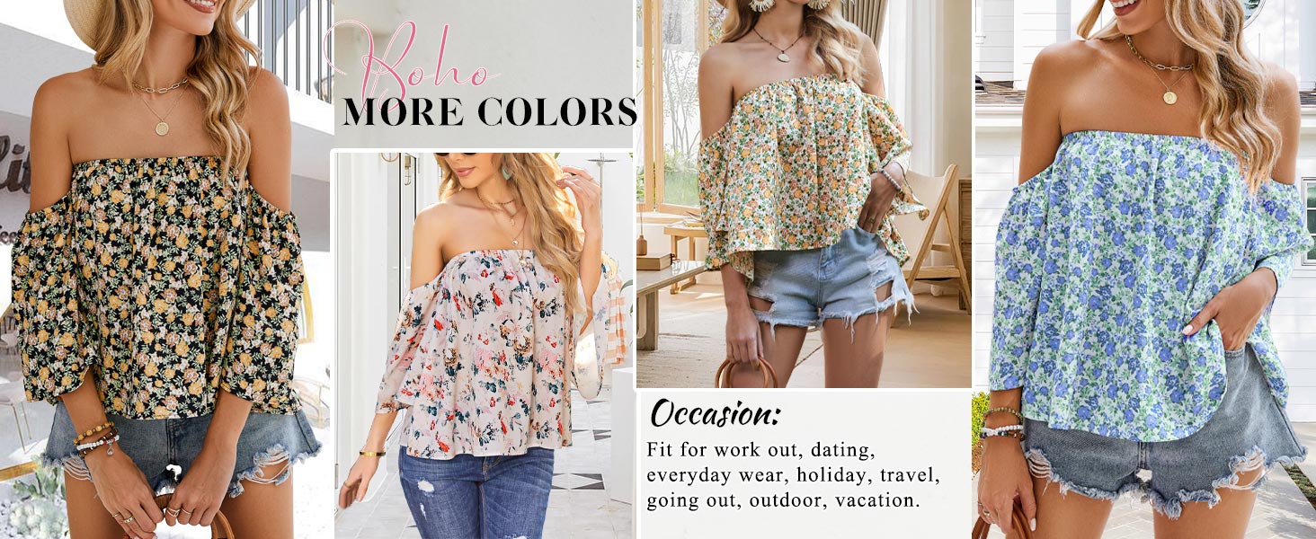 Women Off The Shoulder Chiffon Ruffles T Shirts Short Sleeves Ruffles Blouse Tunic Tops