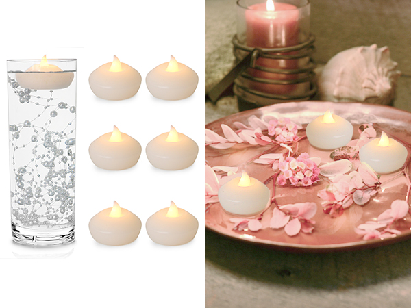 Amazon.com: LARDUX 3 Inch Led Floating Candles - 24 PCS