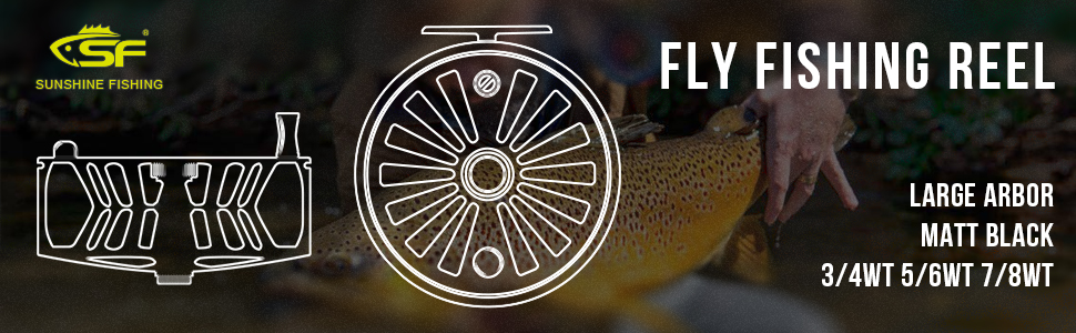 Rolle zum Fliegenfischen