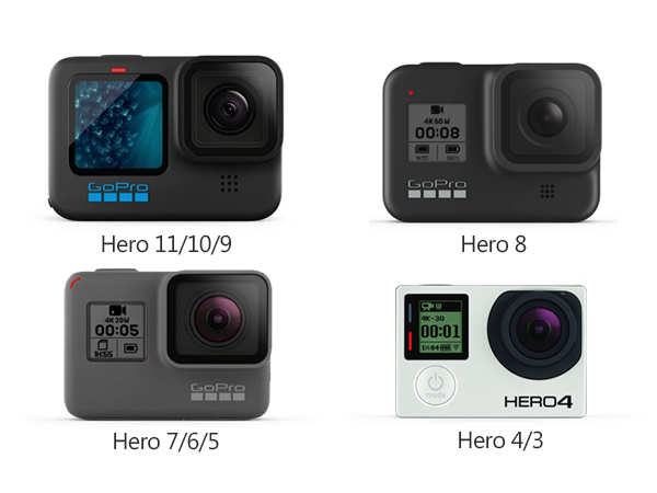 Amazon | HSU GoPro アルミ垂直マウント 90度 水平 縦撮り
