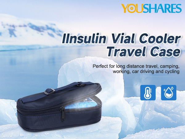 electric insulin cooler travel case usb medical vials ice pack tsa approved diabetic medication pen