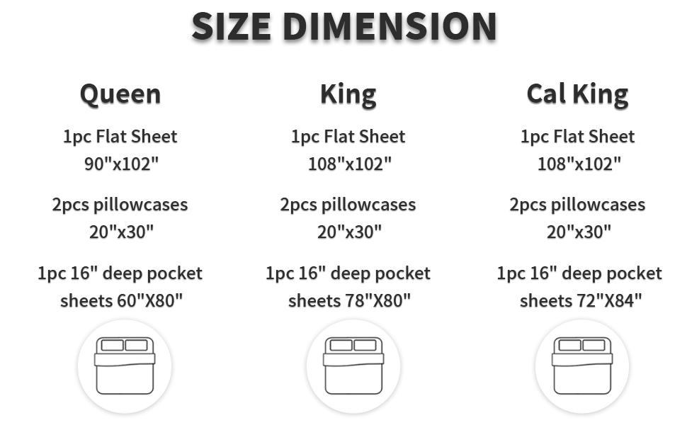 NEXHOME PRO 100 Eucalyptus Sheets Set, Tencel Sheets Deep