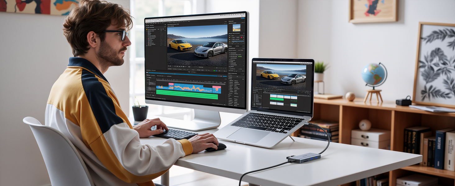 USB C Hub Multiport Adapter