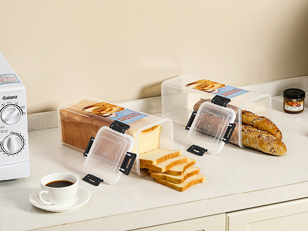 BREAD BIN 2個 Amazon.com - HOOBRO Bread Box, Bamboo Bread Box for Kitchen