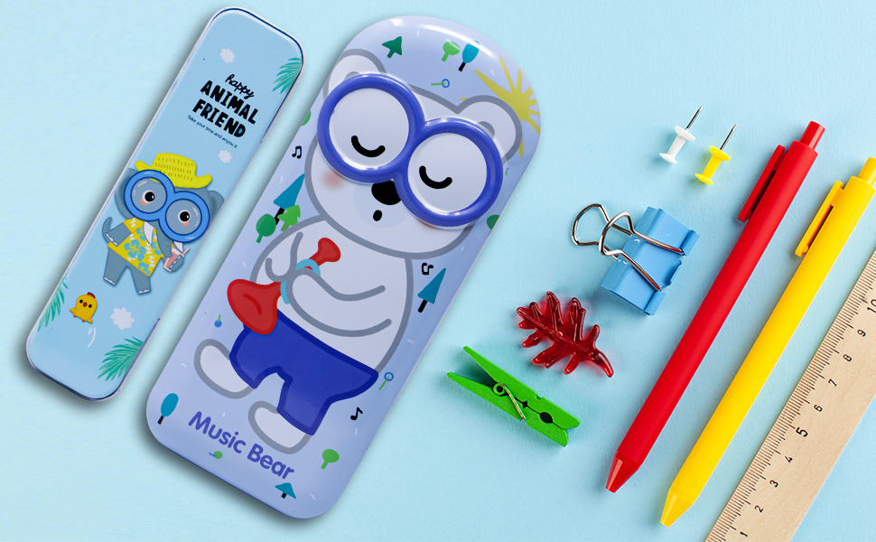 Pencil Box-Sky Blue for students,for girls,for kidz,for boys