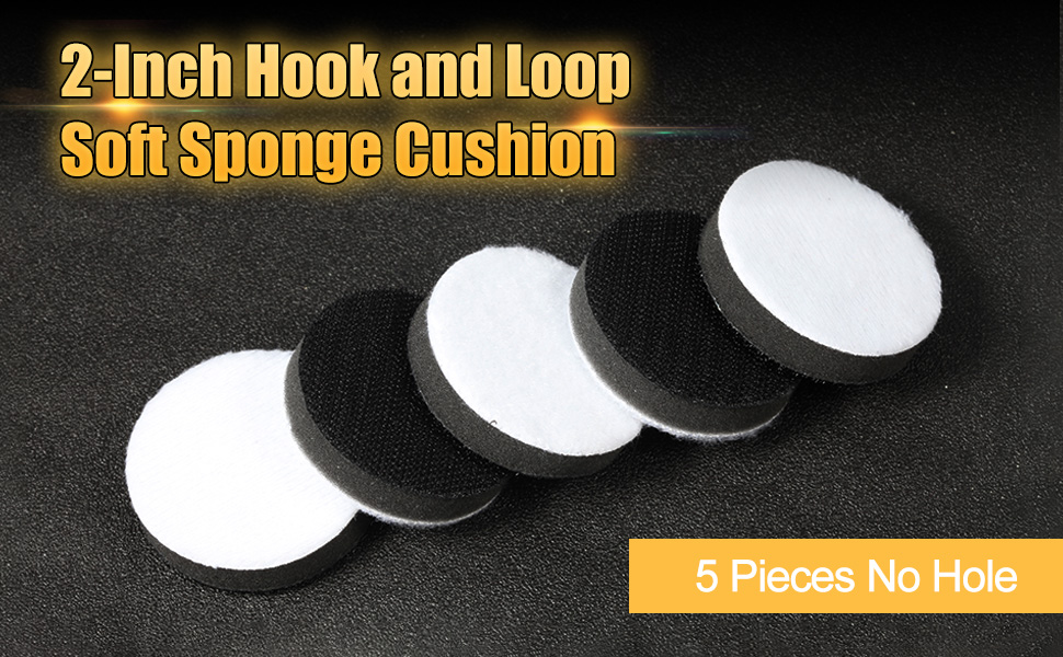 SPEEDWOX 2 Inch Hook and Loop Soft Sponge Cushion Buffer