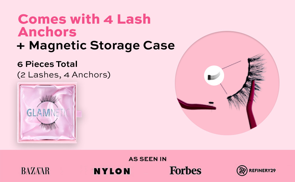 Comes with 4 Lash Anchors + Magnetic Storage Case