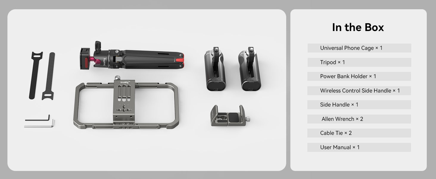 SmallRig AllinOne Universal Phone Video Rig Kit