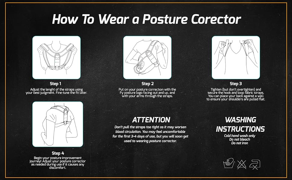 How To Wear a Posture Corrector