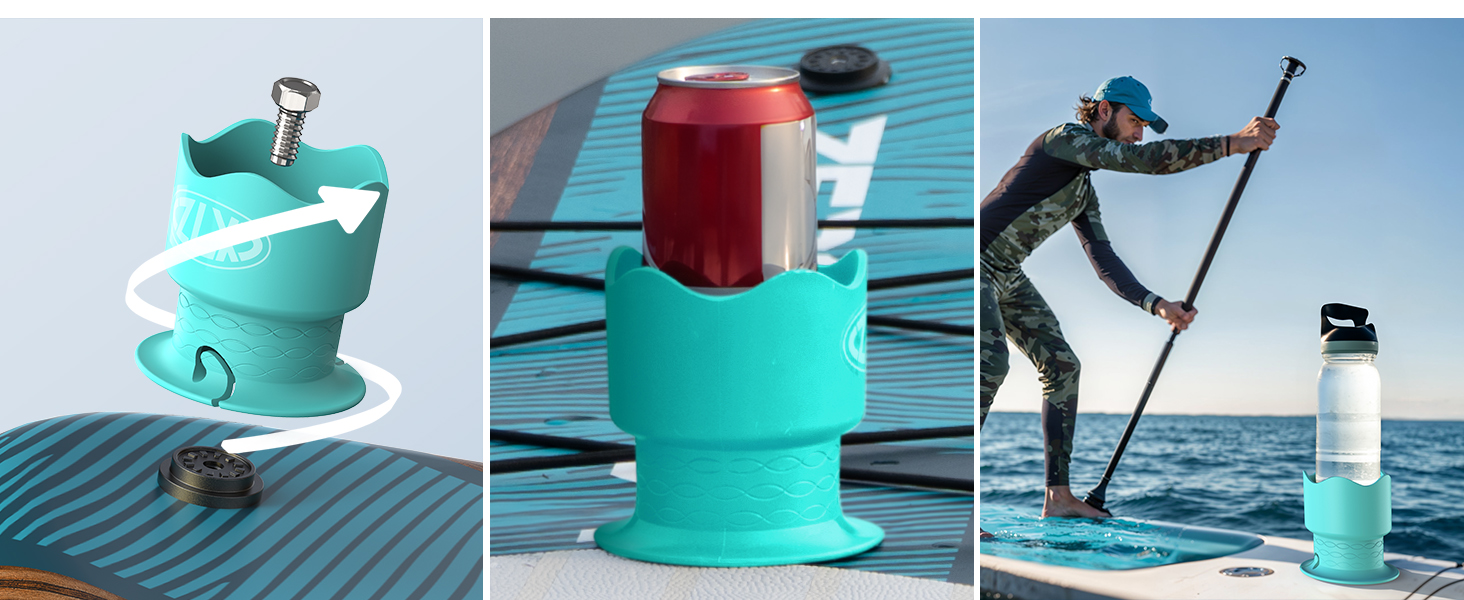 paddle board drink holder