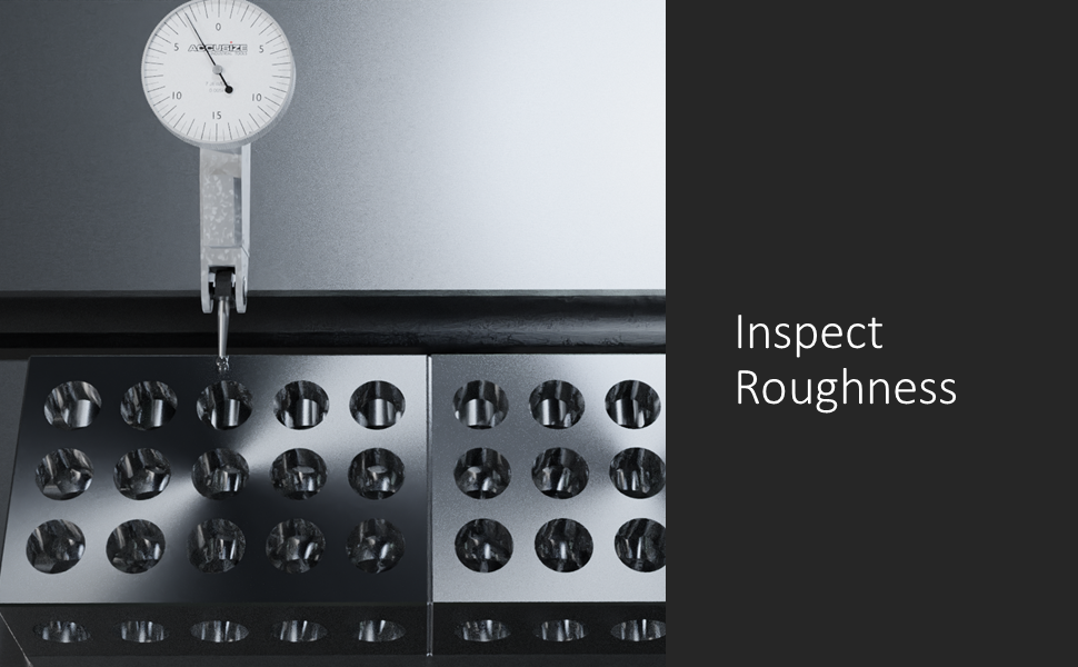 Use Test Indicator to Inspect Roughness 