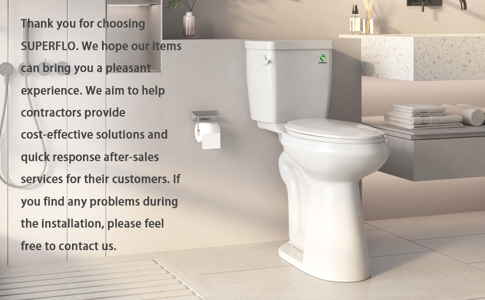 SUPERFLO Extra Tall Toilet 21 Inch Tall Toilets Elongated With 12