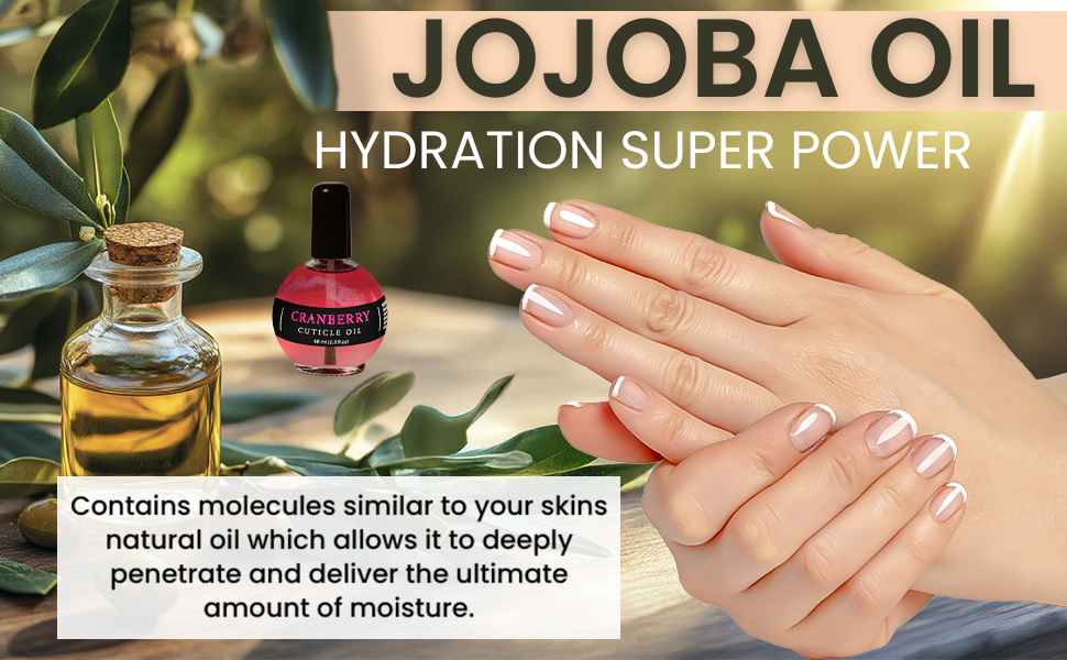 Ellie Chase Moisturizing Cuticle and Nail Care Oil 2.3 Fl Oz Infused Jojoba Oil Hydrating Power