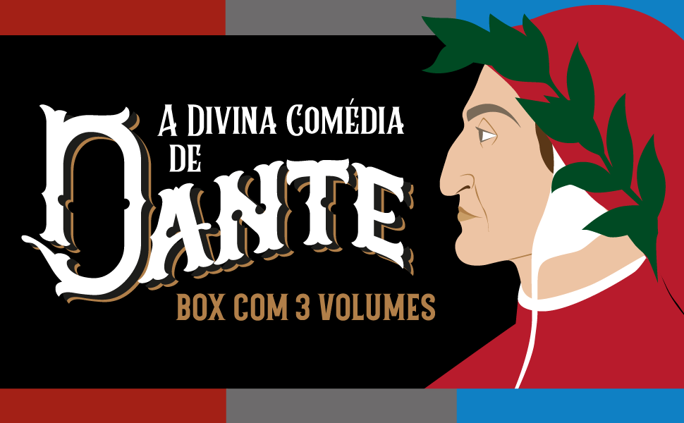 A divina comédia - Box com 3 livros