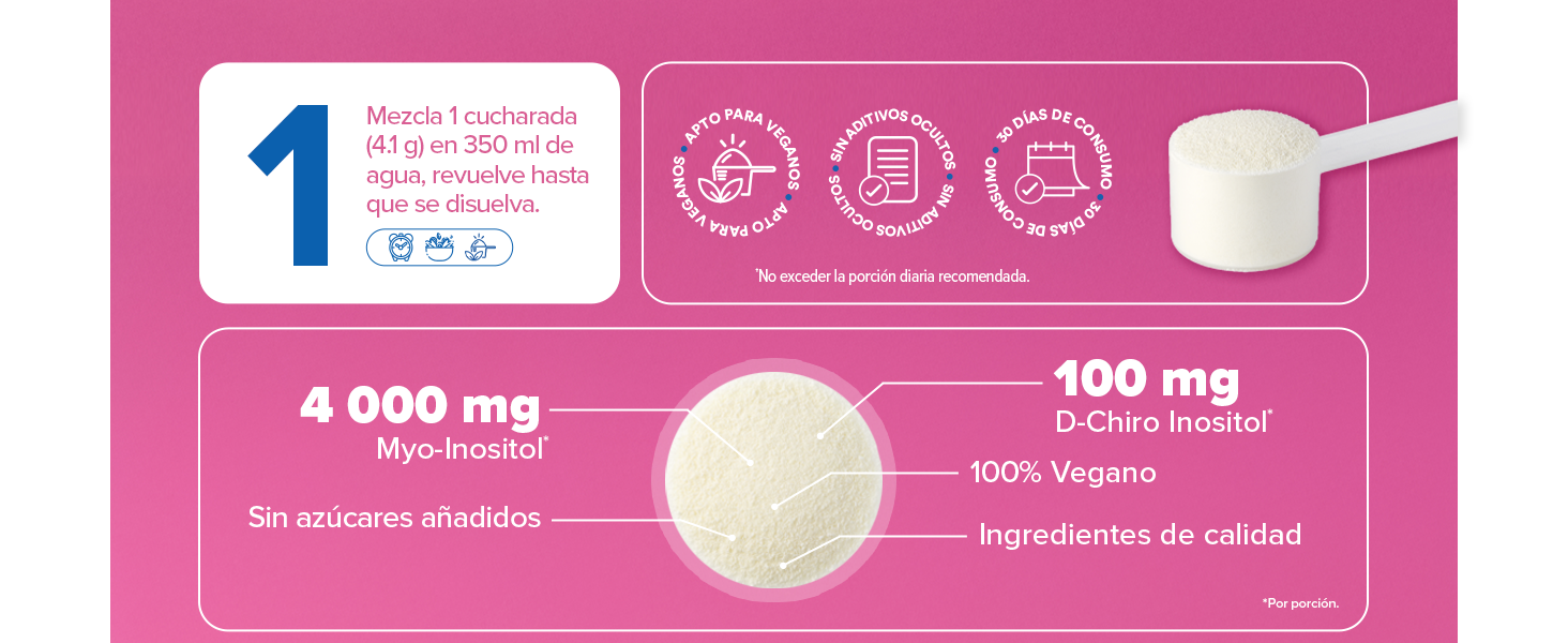 nutrition vitaminas para mujer inositol myo salud emocional ovulación SOP ciclo