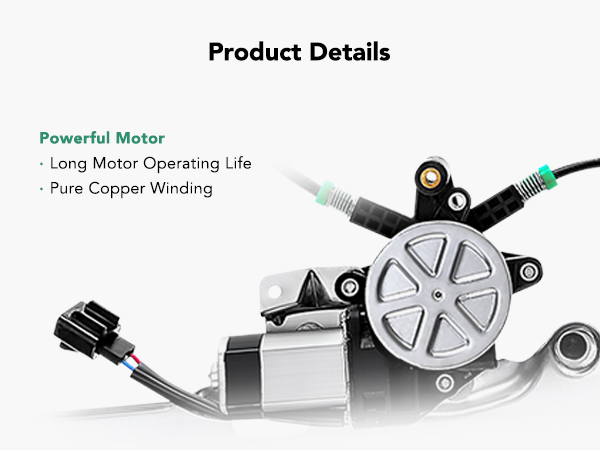 【ウータロ】速達 Amazon.com: YHTAUTO Front Power Window Regulator Driver Side