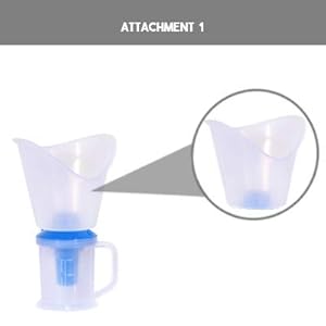 Steam 3 in 1 Vaporizer, Steamer for cough ,steam nose inhaler and facial vaporizer