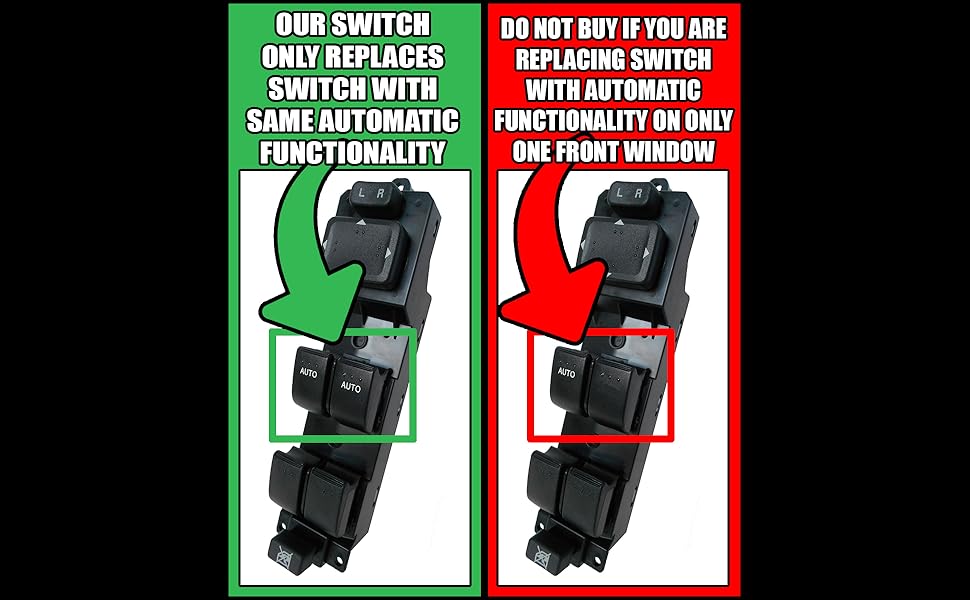 SWITCHDOCTOR Window Master Switch for 20062008 Mazda6 (Mazda 6) ONLY Automotive
