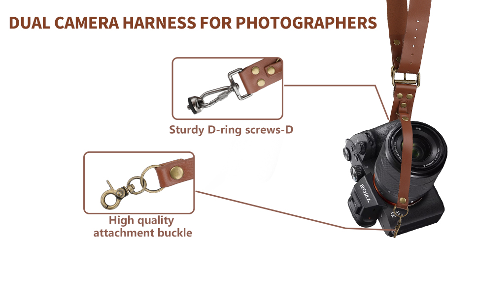 camera harness for 2 cameras