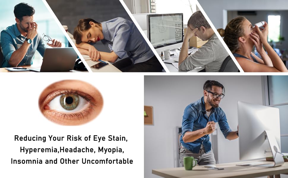 Computer Blue Light Blocking Screen Protector For iMac 24 inch, Reduce