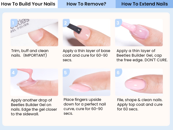 Teach you How to make perfect nails
