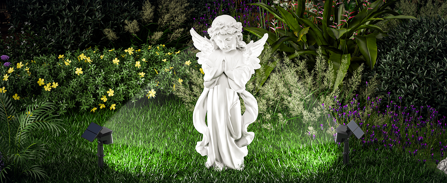 WELALO Solar Spot Lights Outdoor