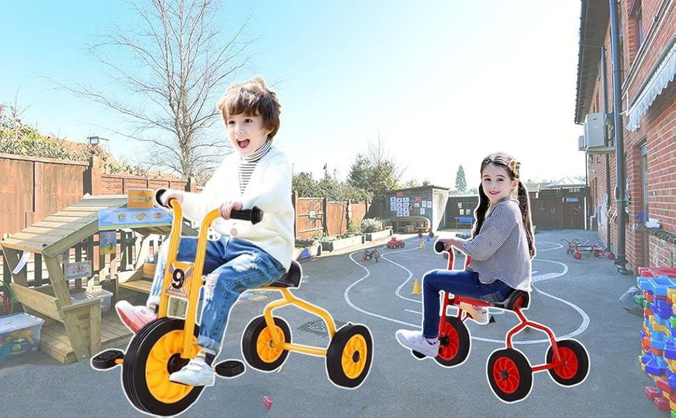 Kids Tricycles, Preschool Playground Trike, Daycare Kids