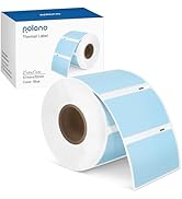 POLONO Genuine 2.25”x1.25” Direct Thermal Label, Sticker Labels for Addresses, UPC Barcodes, Adhe...