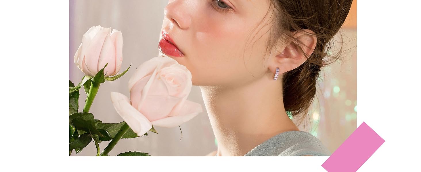 Earrings Huggie Stud