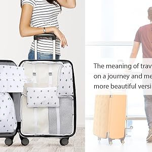 Travel Luggage Storage Bag Set