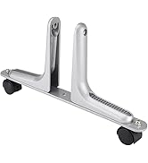 KUJIBGY 2pcs Room Divider Stand,Privacy Screen Holder Movable Sturdy Aluminum Alloy Room Divider ...