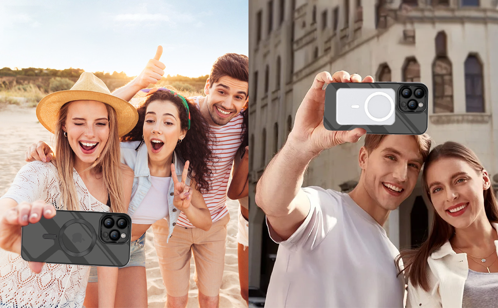 Karrint iPhone 13 Pro Max Case with Card Holder