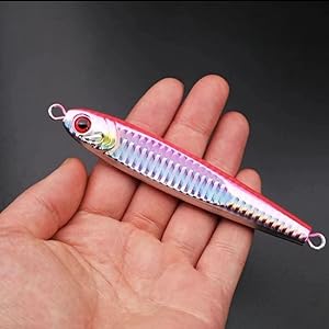 Amazon.co.jp: メタルジグ タチウオジギング TGベイト風 80g 4