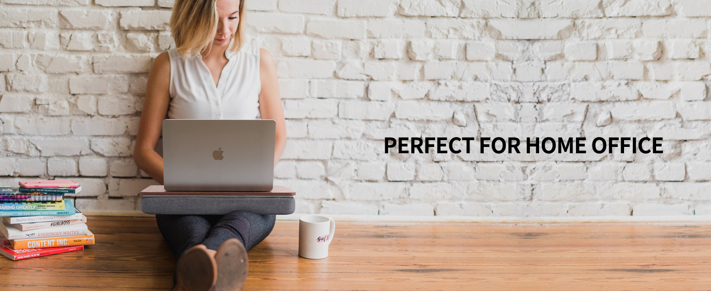 Portable Lap Laptop Desk with Pillow Cushion