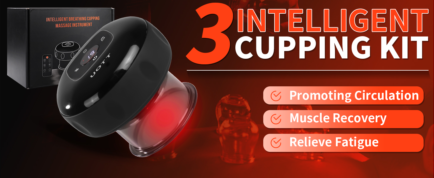 VEACOOL Remote Control Cupping Kit for Massage Therapy