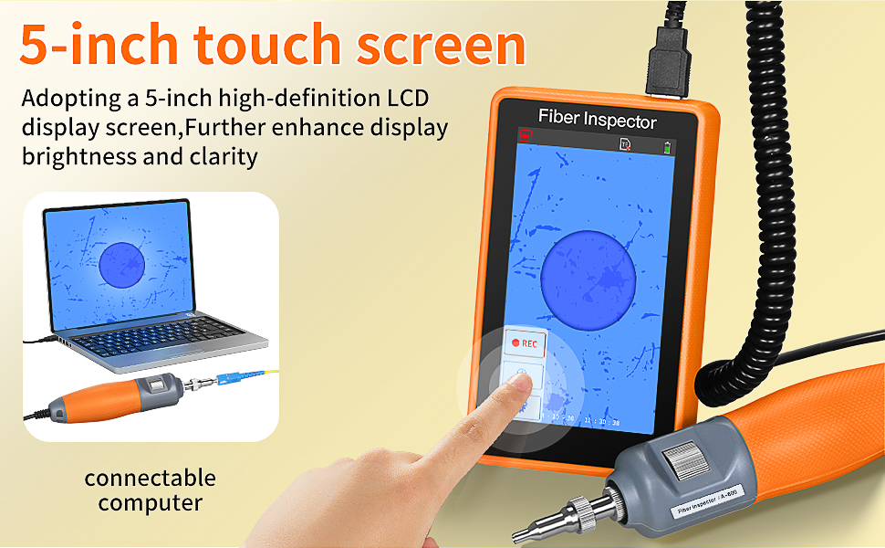 Fiber optic inspector